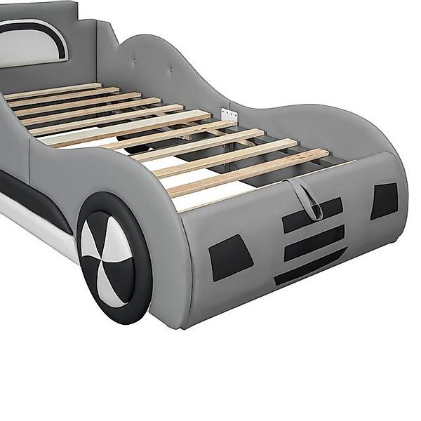 Fanttik Rennwagenbett Kinder Autobett mit Stauraum & Lattenrost Auto-Design günstig online kaufen