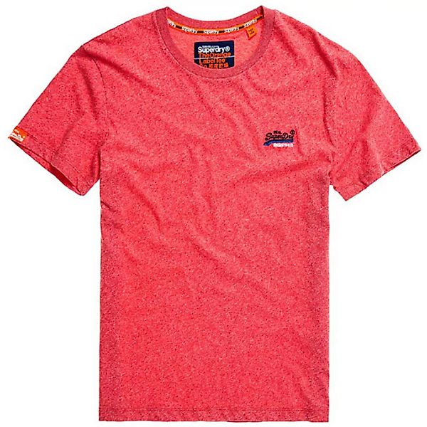 Superdry Orange Label Vintage Embroidered Kurzarm T-shirt S Shock Fire Red günstig online kaufen