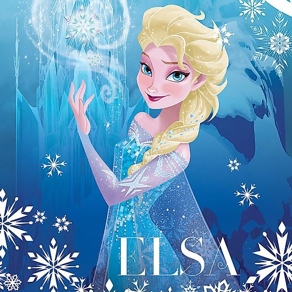 Wallarena Leinwandbild Kinderzimmer Mädchen Prinzessin Elsa günstig online kaufen