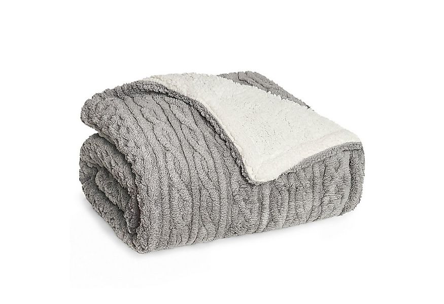 Wohndecke Oeko-TEX zertifizierte waschbare Wohn- & Kuscheldecke, Blumtal, m günstig online kaufen