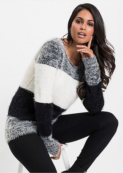 bonprix Strickpullover Grobstrick-Pullover günstig online kaufen
