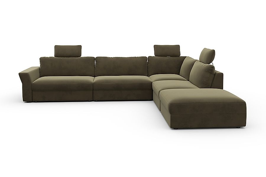 sit&more Ecksofa »Cadabra L-Form« Breite 356 cm, mit Sitztiefenverstellung günstig online kaufen