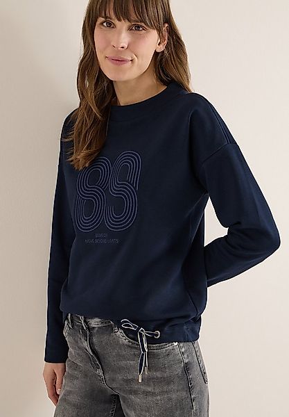 CECIL Sweater mit Stickerei, Embroidery Artwork günstig online kaufen