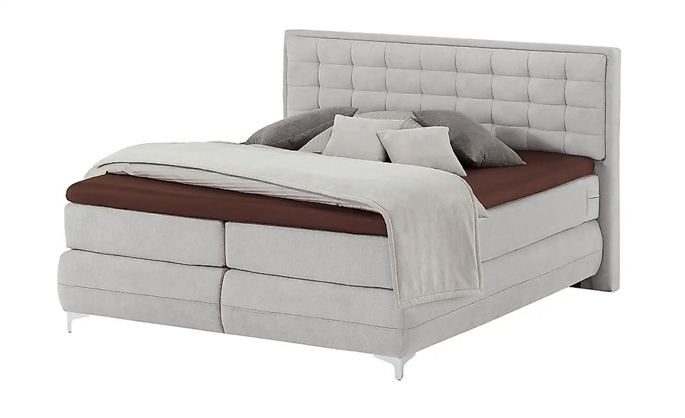 Musterring Boxspringbett Standardversion Dubai ¦ grau ¦ Maße (cm): B: 217 H günstig online kaufen
