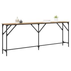 vidaXL Beistelltisch Konsolentisch Artisan-Eiche 200 x günstig online kaufen