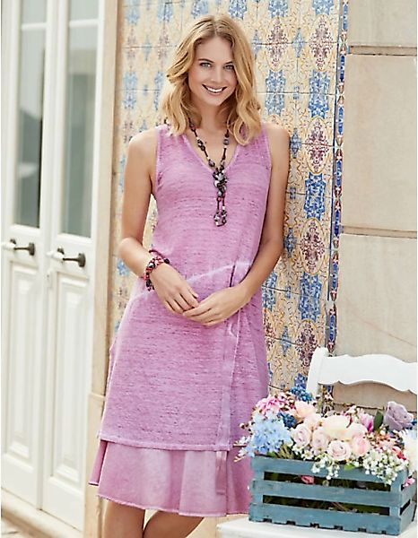 Leinenjersey-Kleid Fahima günstig online kaufen