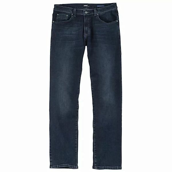 Pionier Bequeme Jeans Große Größen Stretch-Jeans Rando blue/black used buff günstig online kaufen