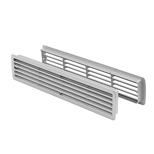 MS Beschläge Lüftungsgitter Kunststoff Türgitter 457x92mm günstig online kaufen