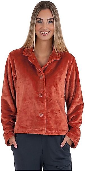 Wewo fashion Damenbademantel 6603, Kurzform, Kunstfaser, Stehkragen, Knöpfe günstig online kaufen