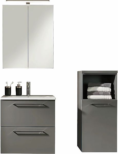 Nolte SPA Badmöbel-Set "Lux - Badmöbel-Set" Komplett-Set, Spiegelschrank, K günstig online kaufen