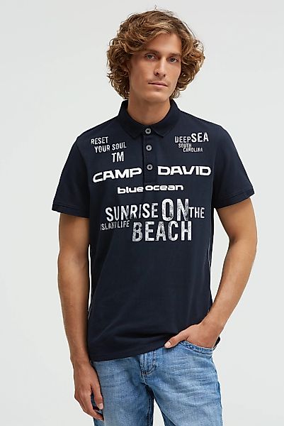 CAMP DAVID Poloshirt aus Baumwolle günstig online kaufen