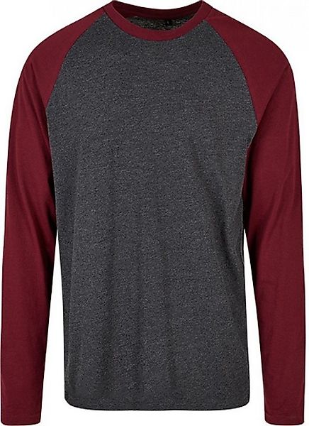 Build Your Brand Langarmshirt Herren Contrast Raglan Longsleeve Langarmshir günstig online kaufen