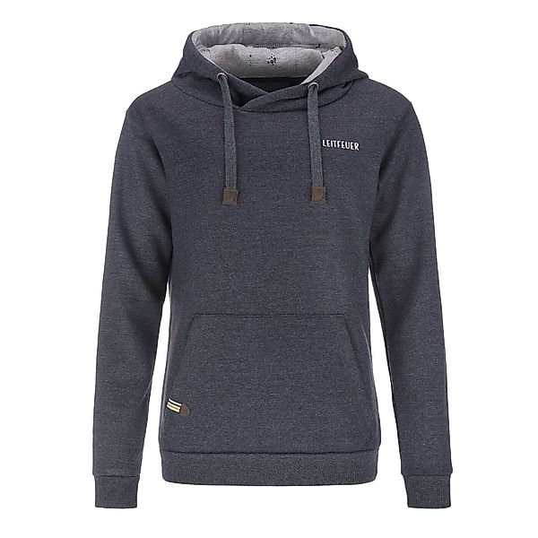 Leitfeuer Kapuzenpullover Damen Sweathoody unifarben und günstig online kaufen