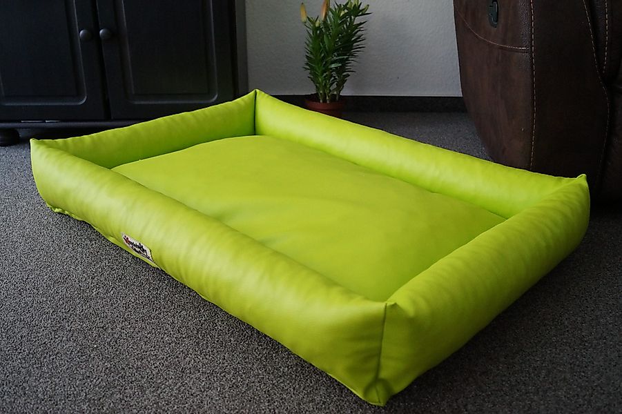 Hundebettenmanufaktur Hundekorb Hundebett PicoBello beidseitig Kunstleder F günstig online kaufen