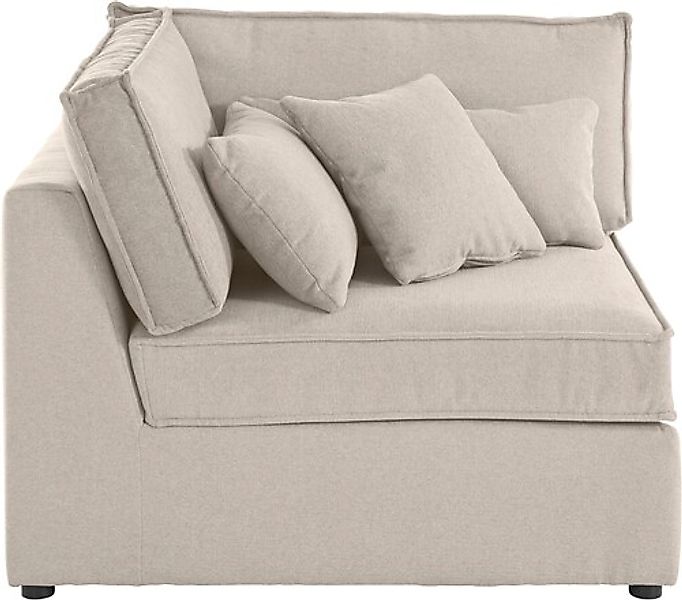 OTTO home Sofa-Eckelement »Florid« Teil eines Modulsofas, fester Sitzkomfor günstig online kaufen