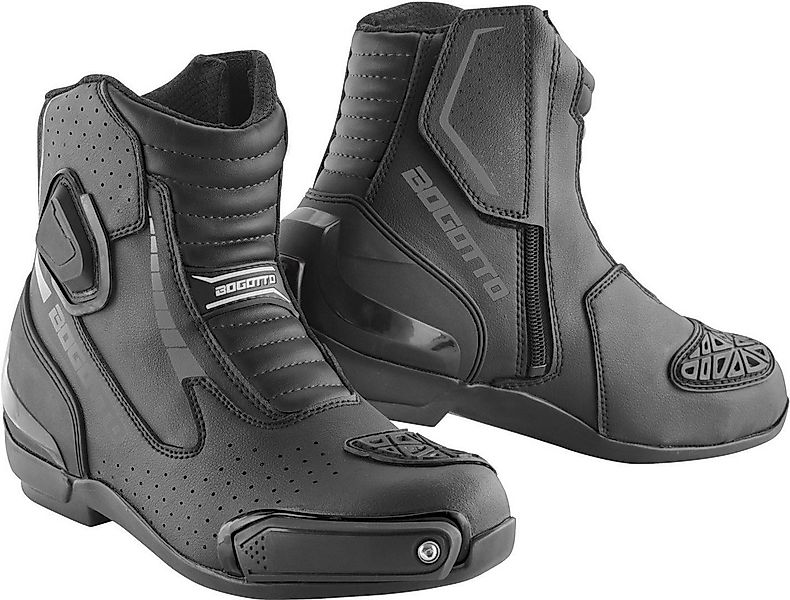 Bogotto Cartagena perforierte Motorrad Stiefel Motorradstiefel günstig online kaufen