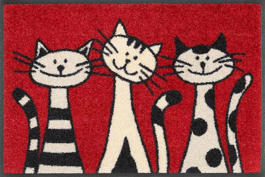 Kleen-Tex Fußmatte Three Cats günstig online kaufen
