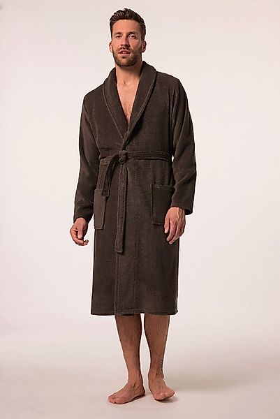 JP1880 Bademantel bis 7XL Herren-Bademantel Morgenmantel Knielang, Langform günstig online kaufen