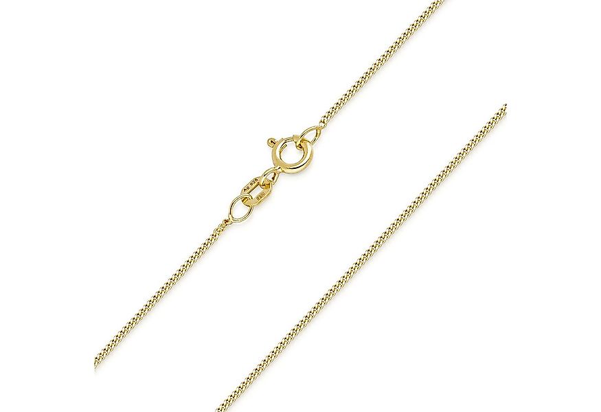 Materia Kette ohne Anhänger Panzerkette vergoldet 1mm fein 40-80cm K69, aus günstig online kaufen