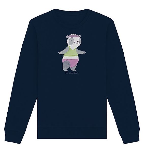 Mr. & Mrs. Panda Longpullover Panda Aerobic Größe M - French Navy - Geschen günstig online kaufen