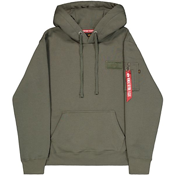 Alpha Industries  Sweatshirt Back Print Hoodie - dark olive günstig online kaufen