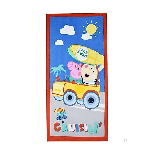 Peppa Pig Badetücher Peppa Wutz Strandtuch günstig online kaufen