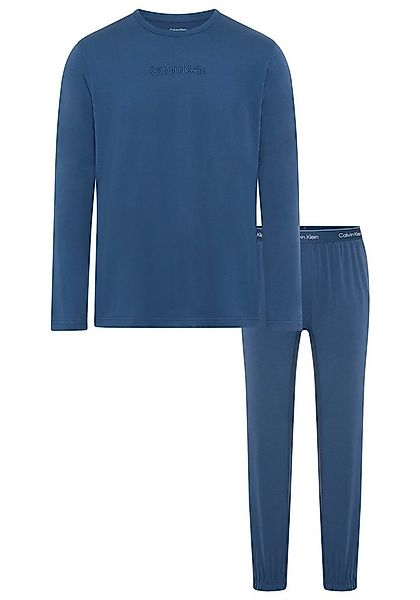 Calvin Klein Underwear Schlafanzug mit Logo-Stickerei, Regular Fit günstig online kaufen