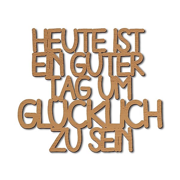 Namofactur 3D-Wandtattoo Wanddeko 'Guter Tag um günstig online kaufen