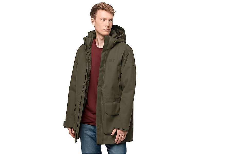 Jack Wolfskin Parka Fierce Wind (wasser- und winddicht, aus recycelten Mate günstig online kaufen