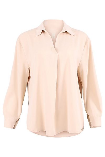 malito more than fashion Schlupfbluse Basic Bluse Uni 2300 elegante langarm günstig online kaufen