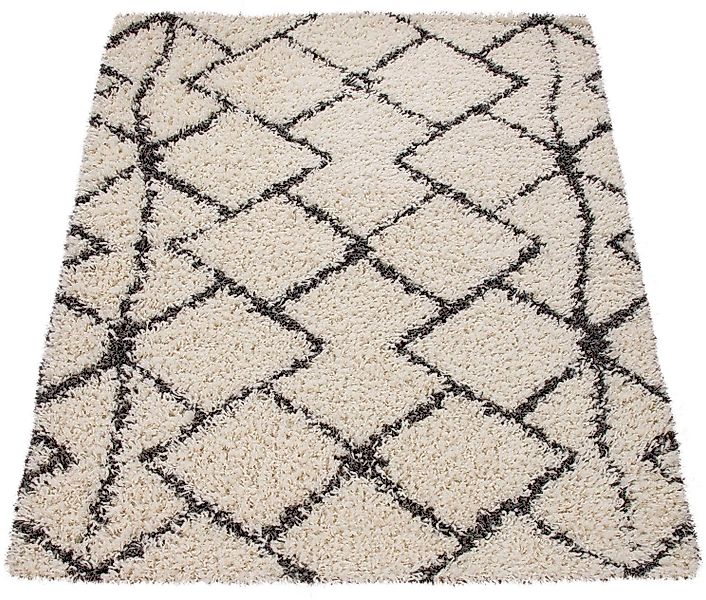 Paco Home Hochflor-Teppich Kalmar 450, rechteckig, günstig online kaufen