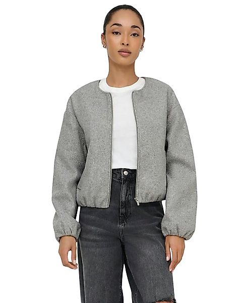 ONLY Bomberjacke Moderne kurze Bomberjacke mit trendigem Balloon-Fit günstig online kaufen