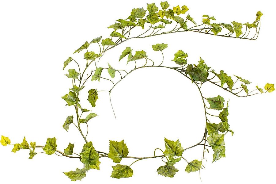 Künstliche Zimmerpflanze Weinlaubgirlande Weinlaub, Botanic-Haus, Höhe günstig online kaufen