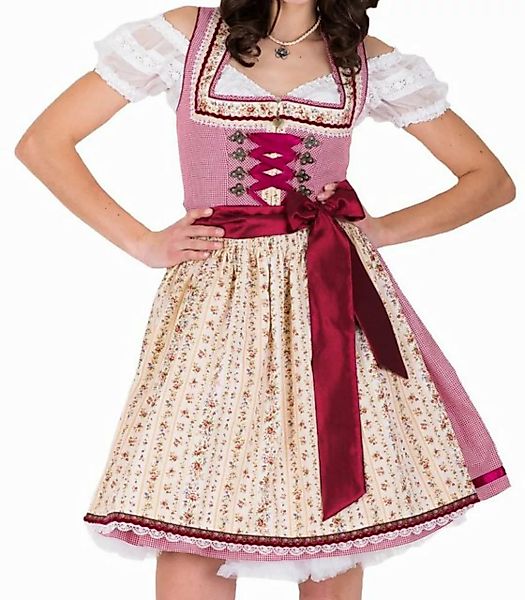 Krüger Madl Dirndl Krüger MADL Dirndl Glam Girl - Rot 60cm günstig online kaufen