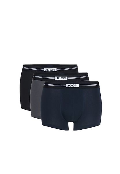 JOOP! Boxer (3er Pack) Logo-Bund, ohne Eingriff, elastisch, Cotton-Mix günstig online kaufen