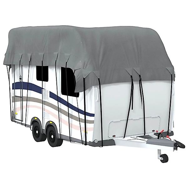 vidaXL Dachplane für Wohnwagen Grau 600x300 cm Vliesstoff 2165273 günstig online kaufen