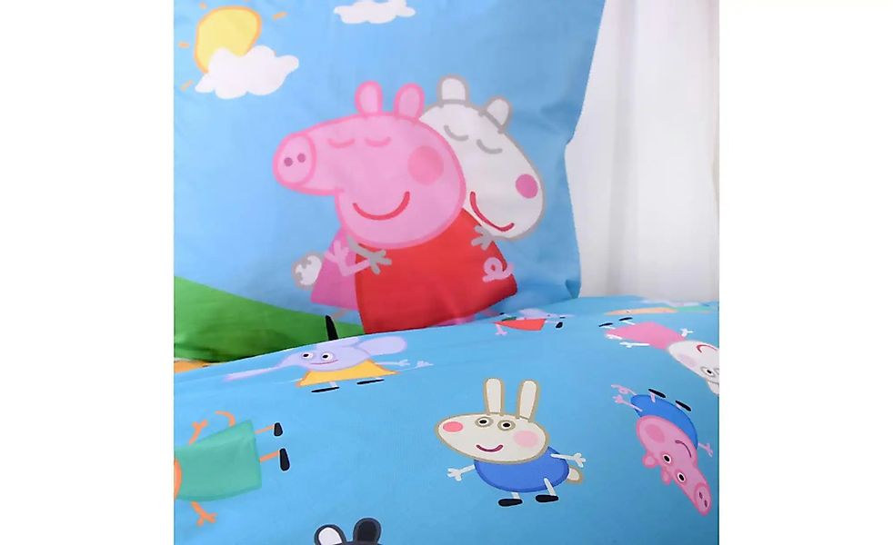 Peppa Pig Bettwäsche Peppa Pig, Renforcé, 2 teilig, mit tollem Motiv günstig online kaufen
