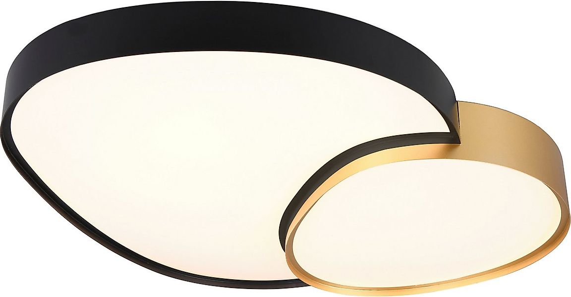 TRIO Leuchten LED Deckenleuchte RISE, LED Deckenlampe 45W 5300 Lumen warmwe günstig online kaufen