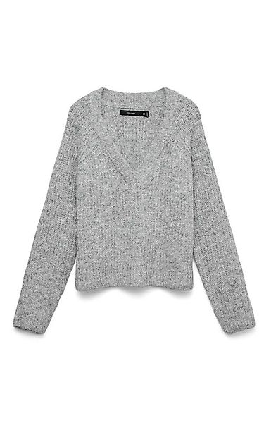 Vero Moda Strickpullover VMNOVAH RIB LS V-NECK PULLOVER günstig online kaufen