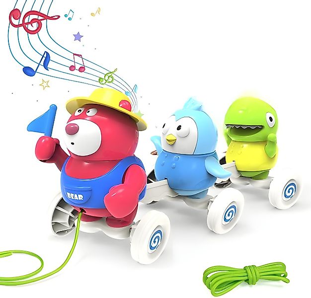 seveclotree Nachziehspielzeug Baby Musik- & Motorikspielzeug ab 1 Jahr mit günstig online kaufen