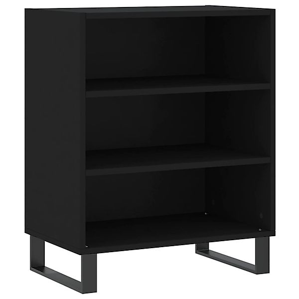 vidaXL Sideboard Schwarz 57x35x70 cm Holzwerkstoff 827141 günstig online kaufen