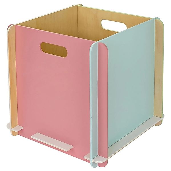 HMF 3740-32CM-80 Aufbewahrungsbox Holz Zusammenstecken 32cm Mehrfarbig günstig online kaufen