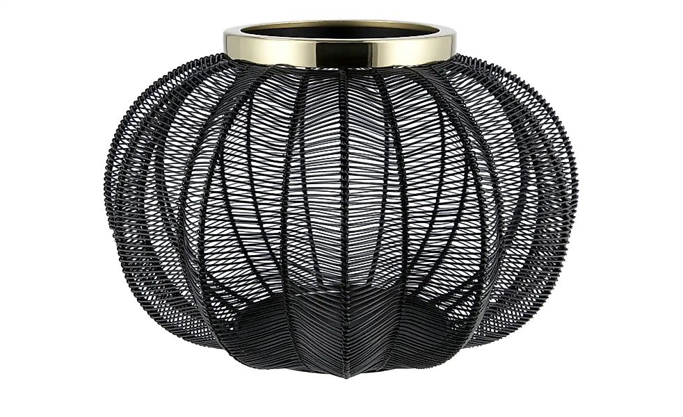 Windlicht   ¦ schwarz ¦ Eisendraht,Metall ¦ Maße (cm): H: 21,5  Ø: 33 Acces günstig online kaufen