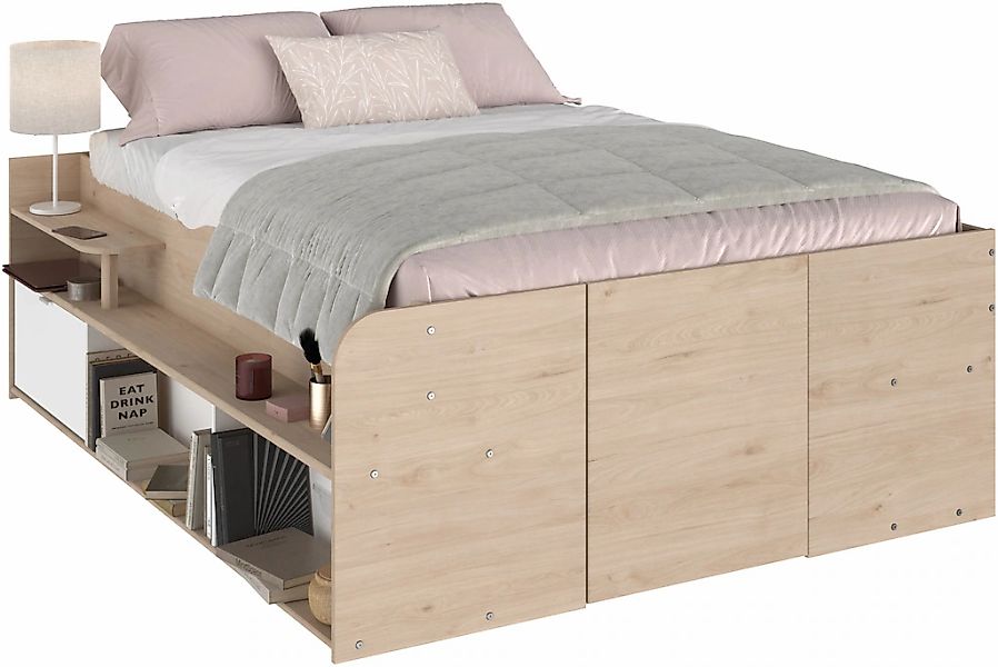 Parisot Hochbett "Parisot Travel 2", Lattenrost aufklappbar, Stauraum integ günstig online kaufen