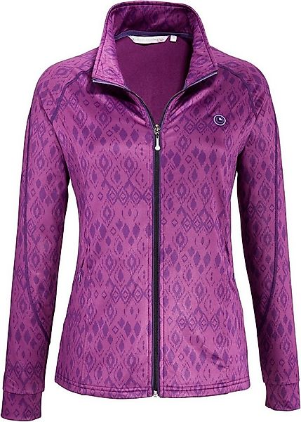 DEPROC Active Strickfleecejacke WILLMOOSE WOMEN in edler Print-Optik günstig online kaufen