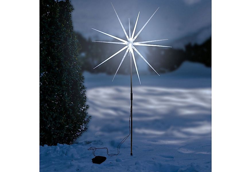 Gravidus Gartenstecker LED Gartenstecker Polar Stern mit Timer – Für Innen günstig online kaufen