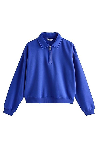 Next Sweater Essential Pullover mit Reißverschlusskragen (1-tlg) günstig online kaufen