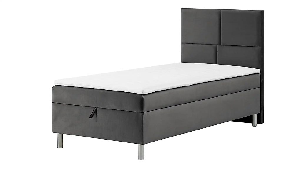 Boxbett mit Bettkasten Adria ¦ grau ¦ Maße (cm): B: 90 H: 110 Betten > Komf günstig online kaufen