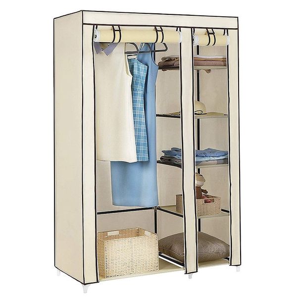 JEOBEST Stoffschrank Kleiderschrank, Stoffschrank, faltbare Garderobe günstig online kaufen
