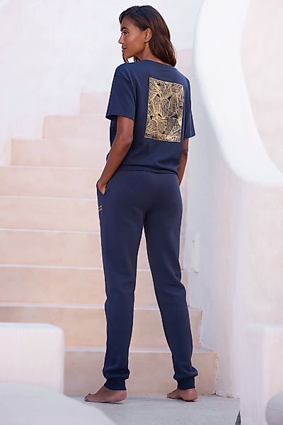 LASCANA T-Shirt, mit tollen Foilprint günstig online kaufen